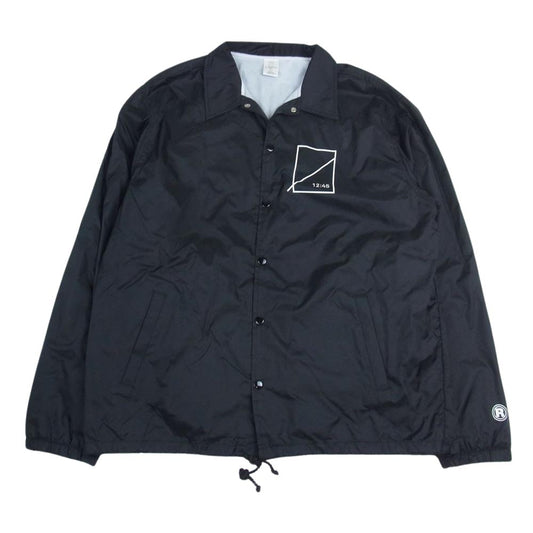 Ron Herman ロンハーマン Numbers別注 ナンバーズ ナイロン コーチジャケット ブラック系 L【中古】