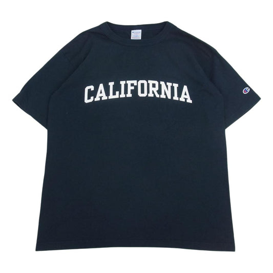 Champion チャンピオン × Ron Herman ロンハーマン RHC CALIFORNIA カルフォルニア Tシャツ ネイビー系 L【中古】