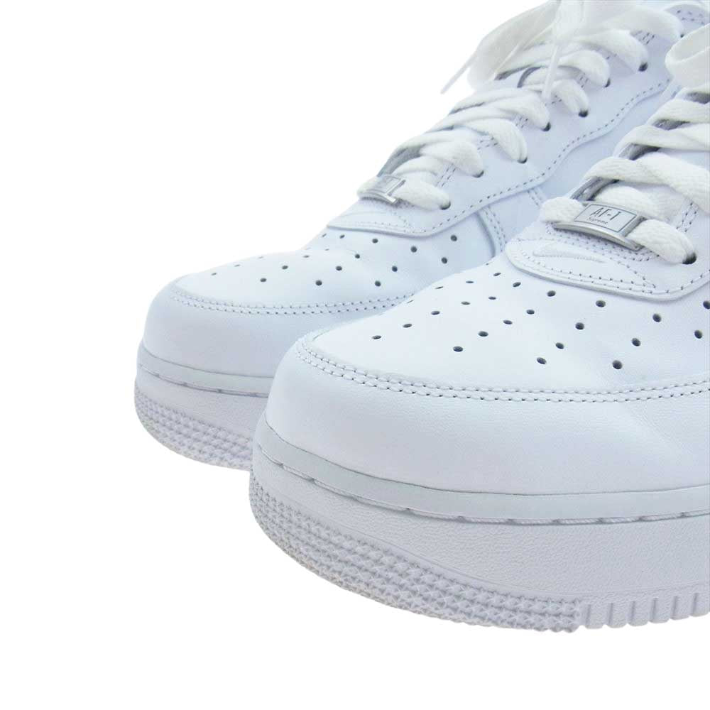Supreme シュプリーム CU9225-100 Nike AIR FORCE 1 LOW AF1 ナイキ エアフォースワン ロー スニーカー ホワイト系 28.5cm【中古】