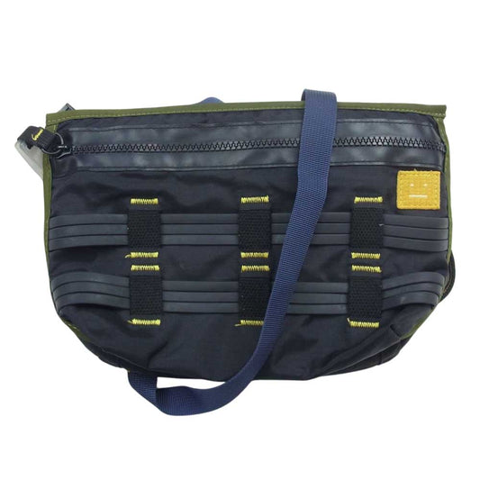 ACNE STUDIOS アクネストゥディオズ FA-UX-BAGS000004 ラバーストラップ ナイロン サコッシュ ショルダーバッグ ブラック系【中古】