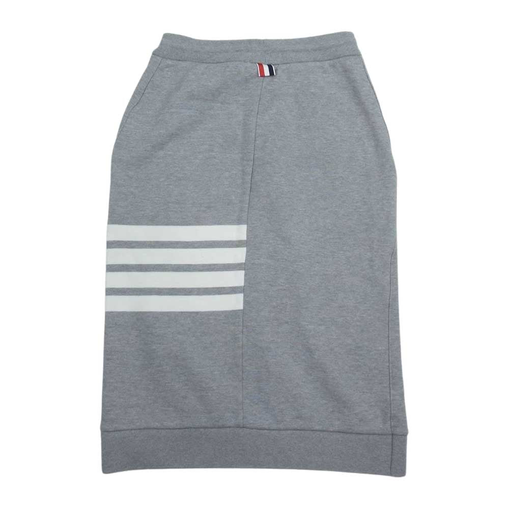THOM BROWNE トムブラウン FKJ008A-0053055 イージー スウェット スカート グレー系 36【中古】