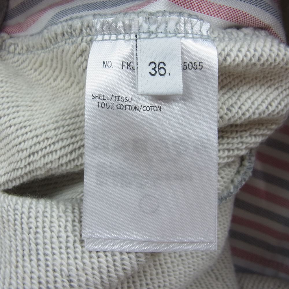 THOM BROWNE トムブラウン FKJ008A-0053055 イージー スウェット スカート グレー系 36【中古】