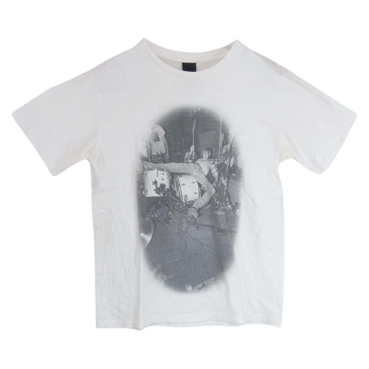 NUMBER(N)INE ナンバーナイン 09AW Kurt Photo Tee カートコバーン プリント 半袖 Tシャツ オフホワイト系 2【中古】