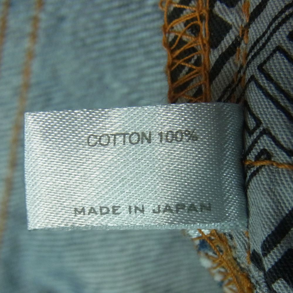 NUMBER(N)INE ナンバーナイン ストレート デニム パンツ コットン 日本製 インディゴブルー系 4【中古】