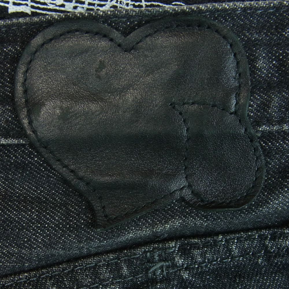 NUMBER(N)INE ナンバーナイン 07AW F07-NNP001A LOVE GOD MURDER期 宮下貴裕 本人期 ダーツ デニム パンツ ダークグレー系 3【中古】