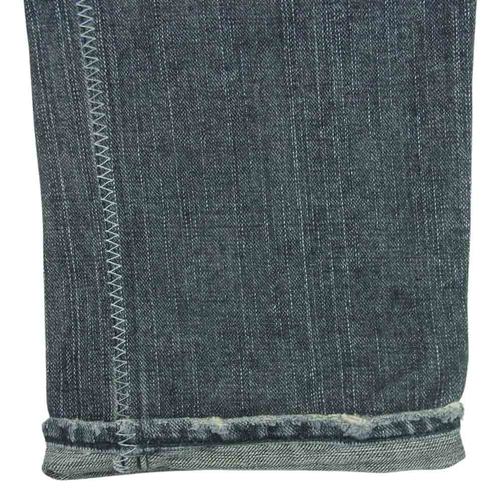 NUMBER(N)INE ナンバーナイン 03AW カート期 宮下貴裕 本人期 ダメージ加工 リペア グランジ デニム パンツ グレー系 3【中古】