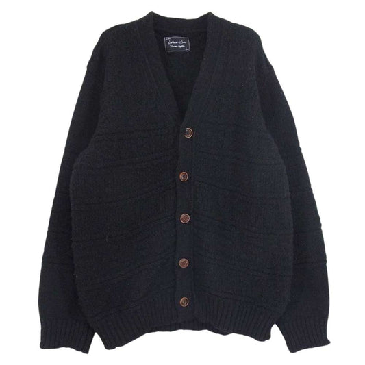 NUMBER(N)INE ナンバーナイン 03AW カート期 宮下貴裕 本人期 ウッドボタン カーディガン ブラック系 3【中古】