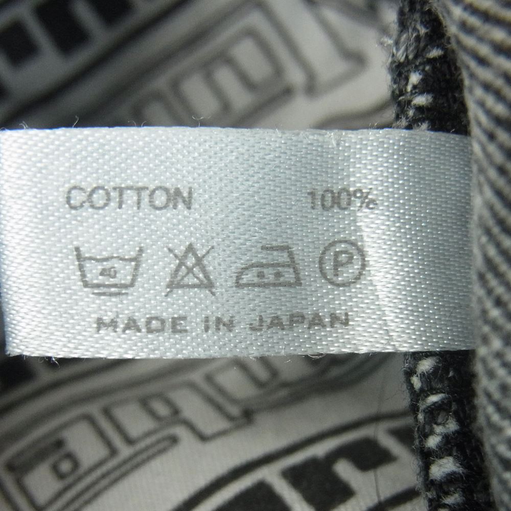 NUMBER(N)INE ナンバーナイン 01AW STANDARD期 宮下貴裕 本人期 スタンダード グランジ デニム ペイント ririジップ パンツ グレー系 3【中古】