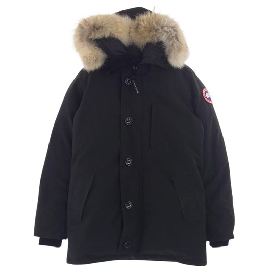 CANADA GOOSE カナダグース 3438JM JASPER PARKA ジャスパー パーカー ダウンジャケット ブラック系 S【中古】
