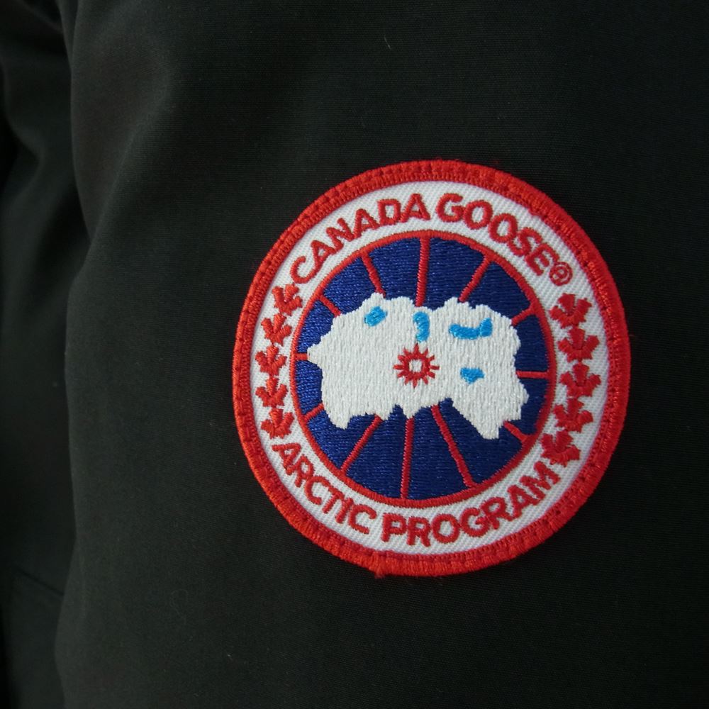 CANADA GOOSE カナダグース 3438JM JASPER PARKA ジャスパー パーカー ダウンジャケット ブラック系 S【中古】