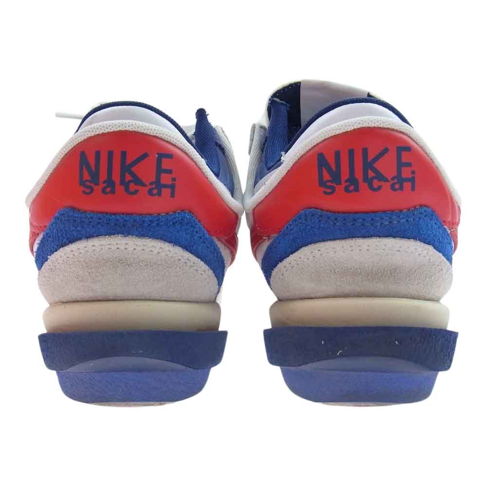 NIKE ナイキ DQ0581-100 × sacai サカイ Zoom Cortez White and University Red ズーム コルテッツ ホワイト アンド ユニバーシティレッド スニーカー マルチカラー系 29.5cm【中古】