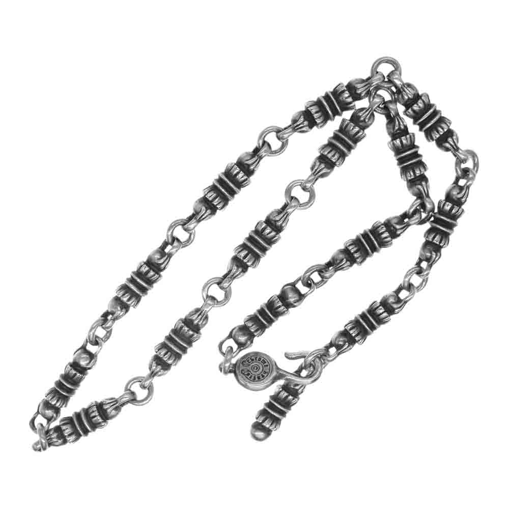 CHROME HEARTS クロムハーツ（原本無） BARREL バレルリンク ネックレス 15リンク シルバー系【中古】