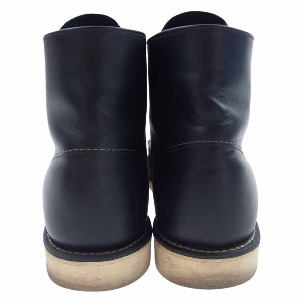 RED WING レッドウィング 8165 CLASSIC ROUND クラシック ラウンド ワーク ブーツ ブラック系 26cm【中古】