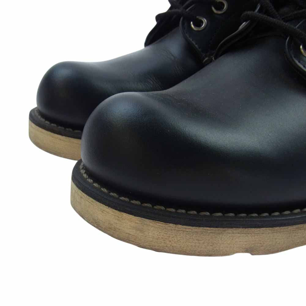 RED WING レッドウィング 8165 CLASSIC ROUND クラシック ラウンド ワーク ブーツ ブラック系 26cm【中古】
