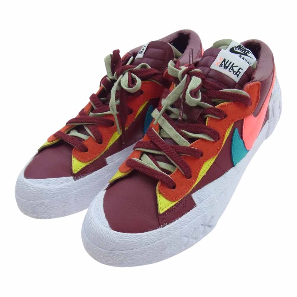 NIKE ナイキ DM7901-600 × KAWS カウズ × SACAI サカイ Blazer Low Team Red ブレーザー ロー チームレッド スニーカー チームレッド  27.5cm【中古】