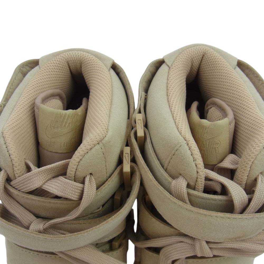NIKE ナイキ DM7926-200 × Billie Eilish ビリー・アイリッシュ Air Force 1 High '07 SP Mushroom エアフォース ハイ AF1 マッシュルーム スニーカー ベージュ系 28cm【美品】【中古】