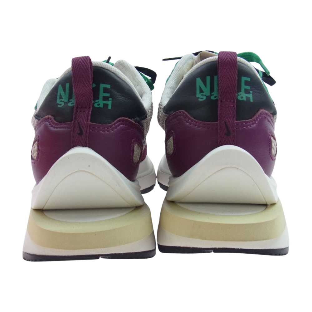 NIKE ナイキ DD3035-200 × sacai サカイ Vapor Waffle String/Red/Green ヴェイパー ワッフル ストリング グリーン スニーカー  STRING/BLACK-VILLAIN RED-NEPTUNE GREEN 27.5cm【中古】