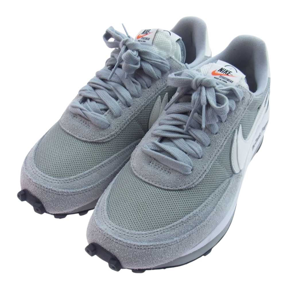 NIKE ナイキ DH2684-001 × Fragment  フラグメント × sacai サカイ LD Waffle Light Smoke Grey ワッフル ライト スモーク グレー スニーカー グレー系 27.5cm【中古】