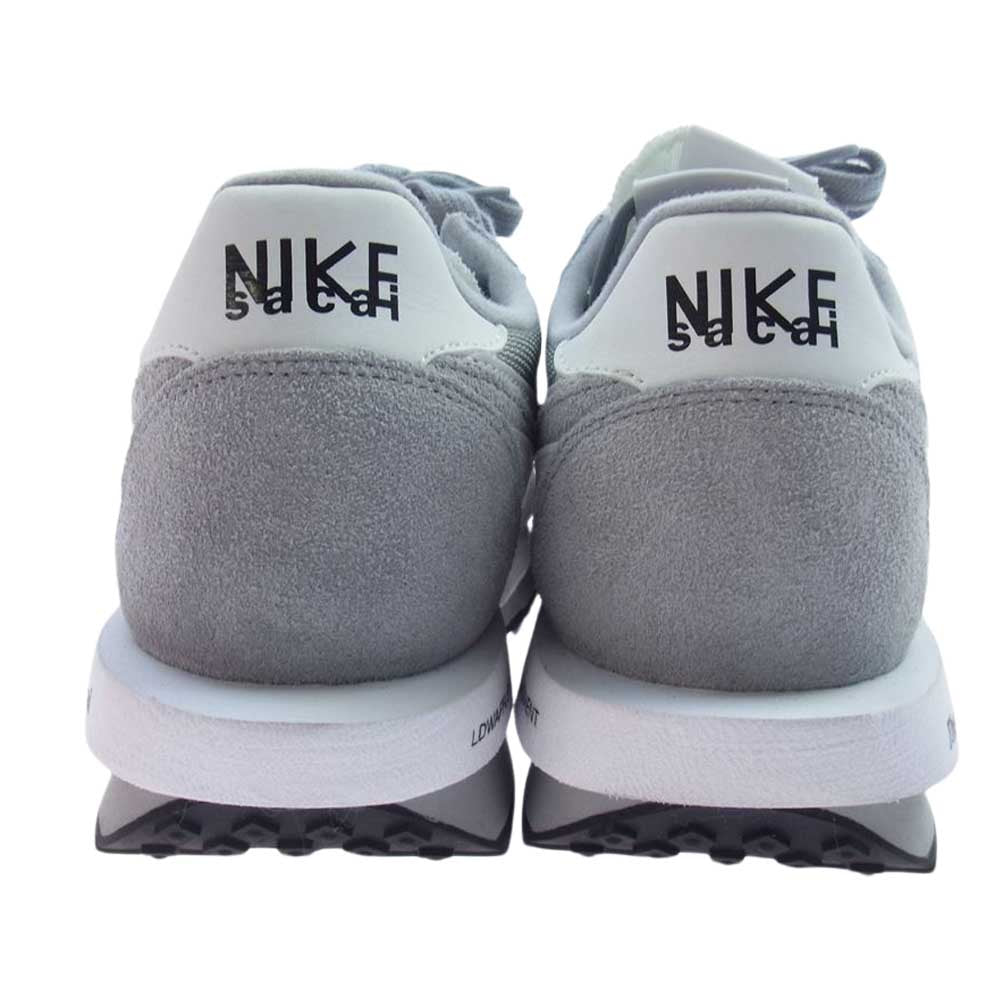 NIKE ナイキ DH2684-001 × Fragment  フラグメント × sacai サカイ LD Waffle Light Smoke Grey ワッフル ライト スモーク グレー スニーカー グレー系 27.5cm【中古】