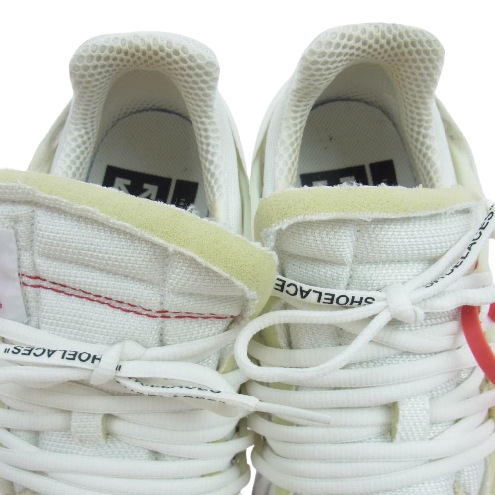 NIKE ナイキ AA3830-100 × OFF-WHITE オフホワイト Air Presto White エアプレスト ホワイト THE TEN 10 ザテン スニーカー ホワイト系 28cm【中古】
