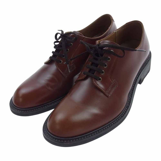 REGAL リーガル 02BL NEW Classic ニュークラシック プレーントゥ シューズ リッジウェイソール ブラウン系 24.5【中古】