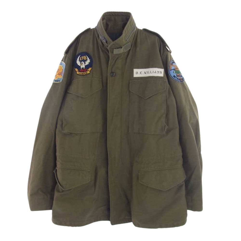 Buzz Rickson's バズリクソンズ BR13900 TYPE M-65 ワッペン ミリタリー フィールド ジャケット  カーキ系【中古】