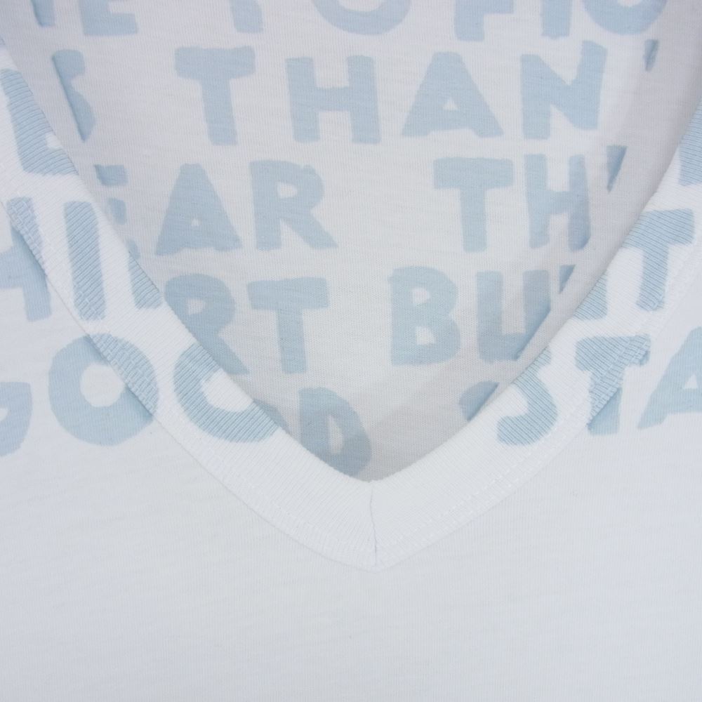 MAISON MARGIELA メゾンマルジェラ 18SS S30GJ0006 AIDS Charity エイズ チャリティー Tシャツ ホワイト系 M【中古】