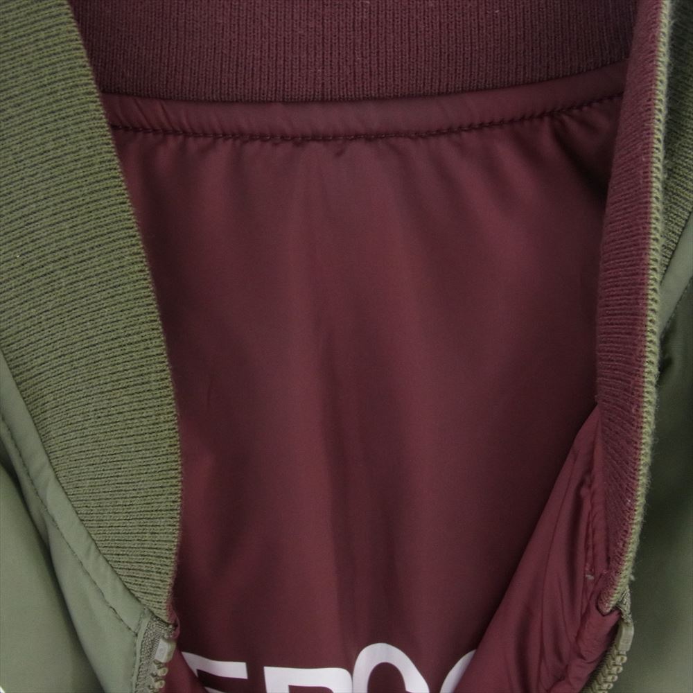 UNDERCOVER アンダーカバー 18AW UCV4202-4 リバーシブル MA-1 ブルゾン ジャケット カーキ系 ブラウン系 1【中古】