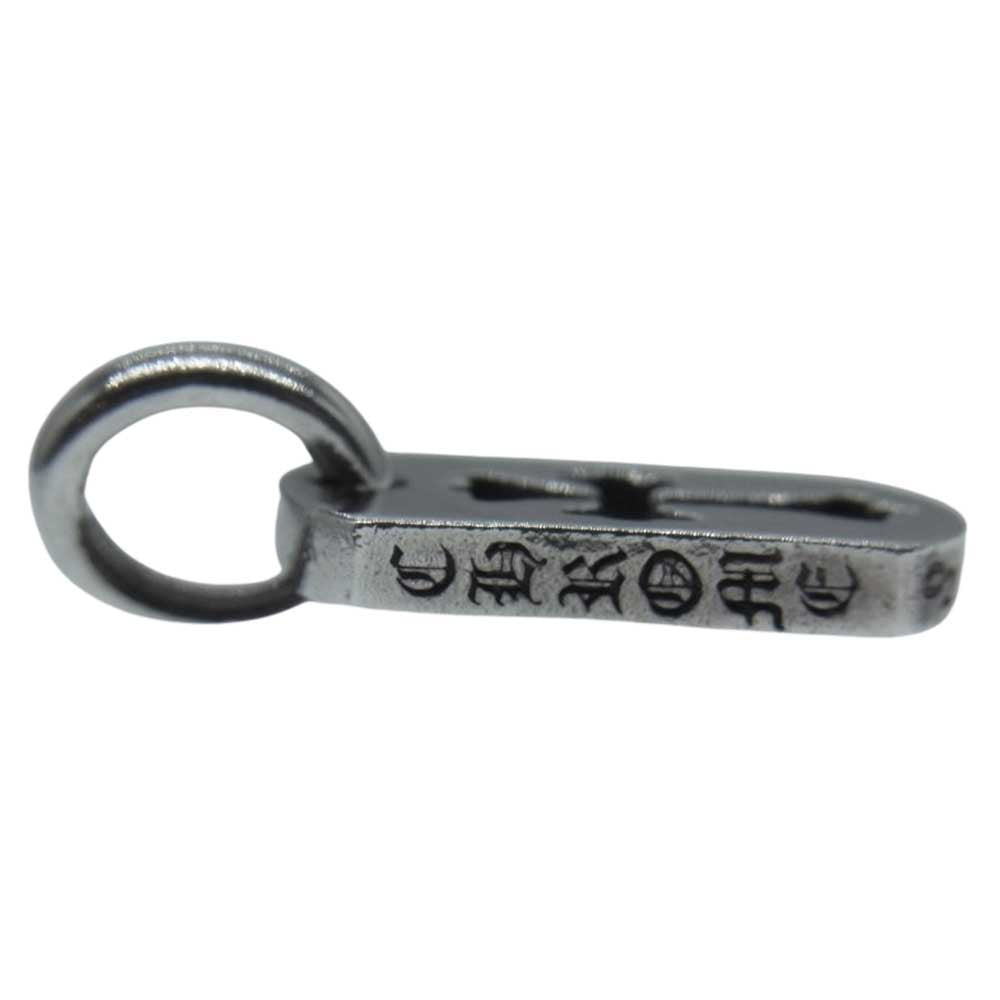 CHROME HEARTS クロムハーツ（原本無） DT TNY CO CRS タイニー カット アウト クロス ドッグタグ チャーム ネックレストップ ペンダントトップ シルバー系【中古】