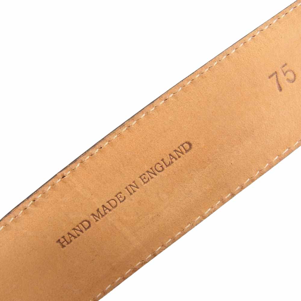Ettinger エッティンガー レザー ベルト ブラウン系【中古】