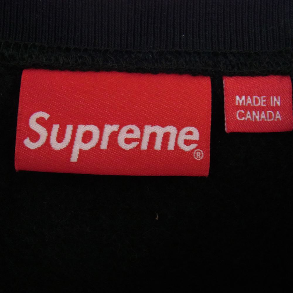 Supreme シュプリーム 22AW Box Logo Crewneck ボックスロゴ クルーネック スウェット ブラック系 L【中古】