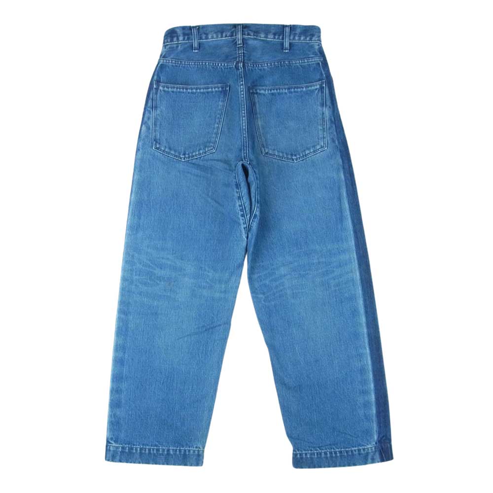 BRU NA BOINNE ブルーナボイン 7348 USED加工 マーチ デニム パンツ コットン 日本製 インディゴブルー系【中古】