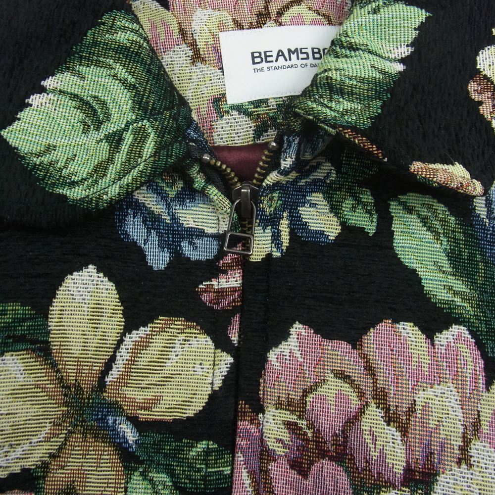 BEAMS BOY ビームスボーイ 18AW ゴブラン コーチ ジャケット 花柄 サイズ表記無【中古】