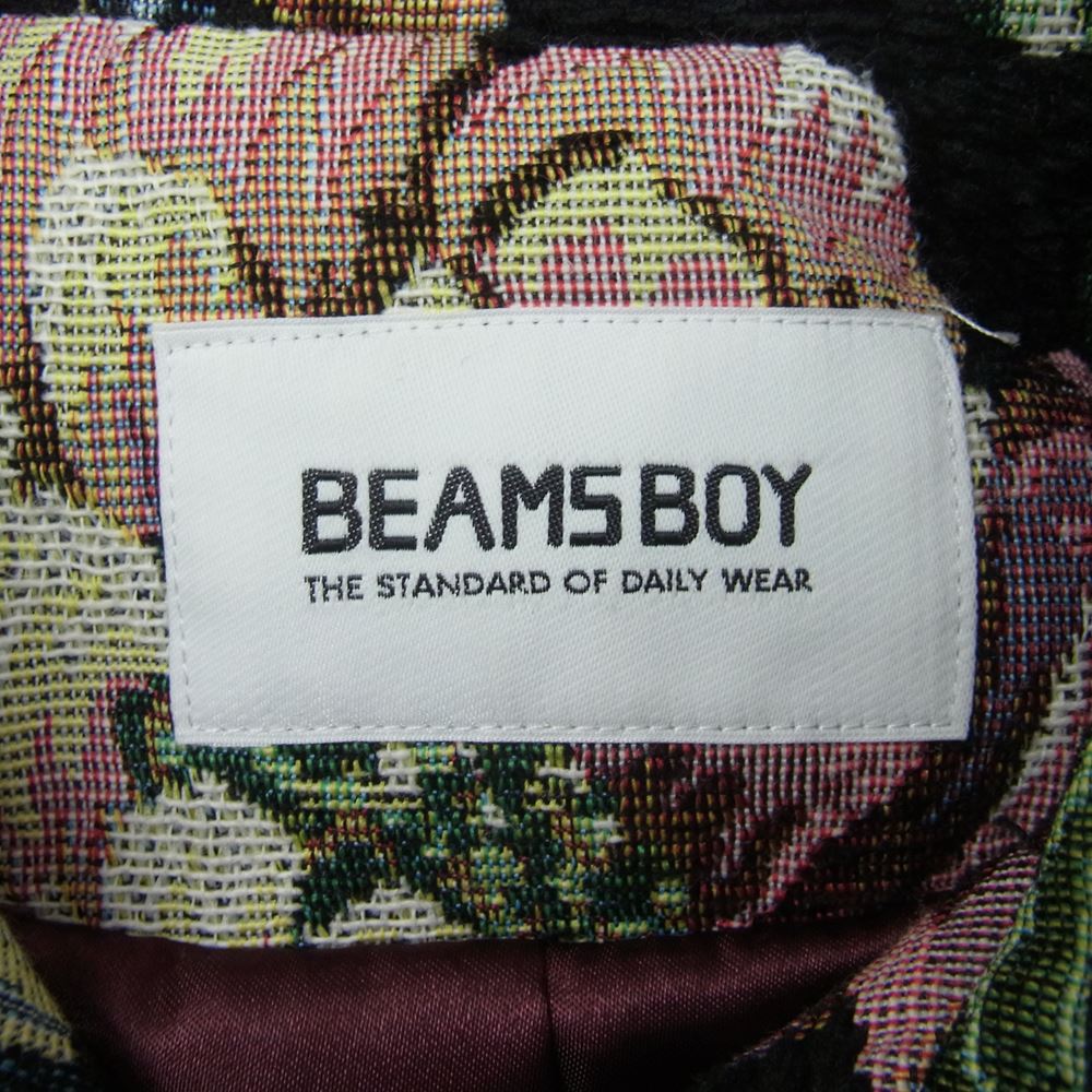 BEAMS BOY ビームスボーイ 18AW ゴブラン コーチ ジャケット 花柄 サイズ表記無【中古】