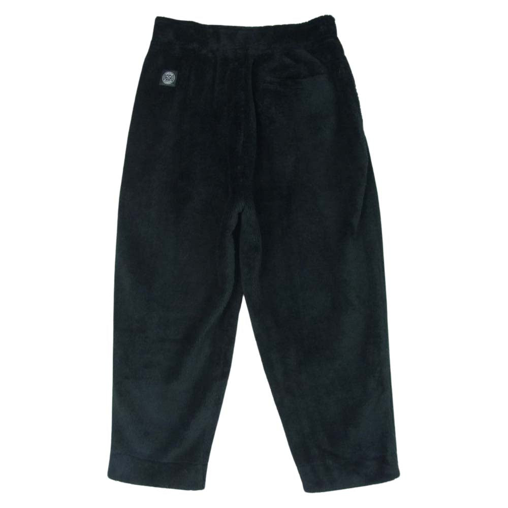 PORTER CLASSIC ポータークラシック HIGH LOFT FLEECE TURTLENECK ハイロフト フリース パンツ ブラック系 L【中古】