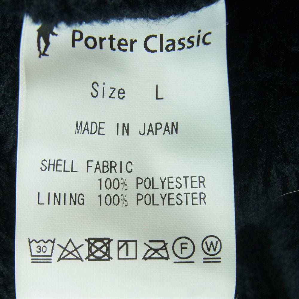 PORTER CLASSIC ポータークラシック HIGH LOFT FLEECE TURTLENECK