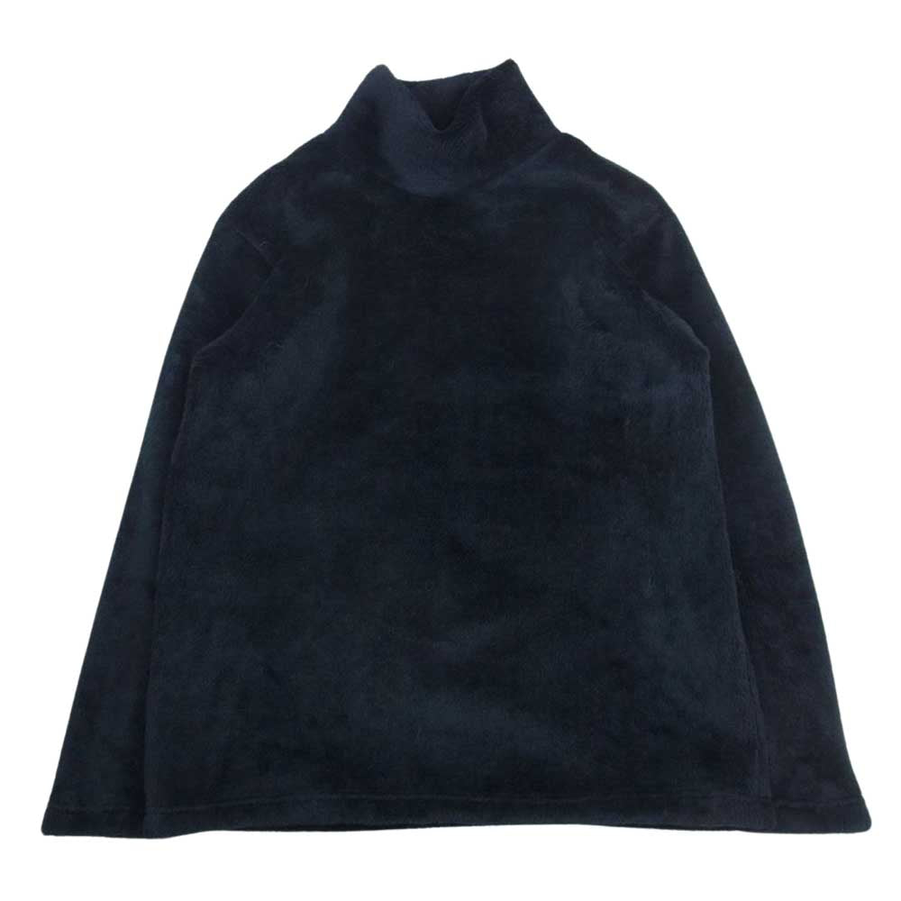 PORTER CLASSIC ポータークラシック HIGH LOFT FLEECE TURTLENECK ハイロフト フリース  タートルネック プルオーバー ブラック系 3【中古】