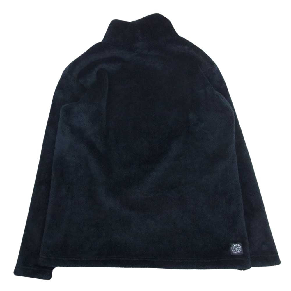 PORTER CLASSIC ポータークラシック HIGH LOFT FLEECE TURTLENECK ハイロフト フリース  タートルネック プルオーバー ブラック系 3【中古】
