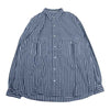 PORTER CLASSIC ポータークラシック ROLL UP GINGHAM CHECK SHIRT ロールアップ ギンガム チェック 長袖 シャツ ネイビー ネイビー系 ホワイト系 ギンガムチェック柄 XL【中古】