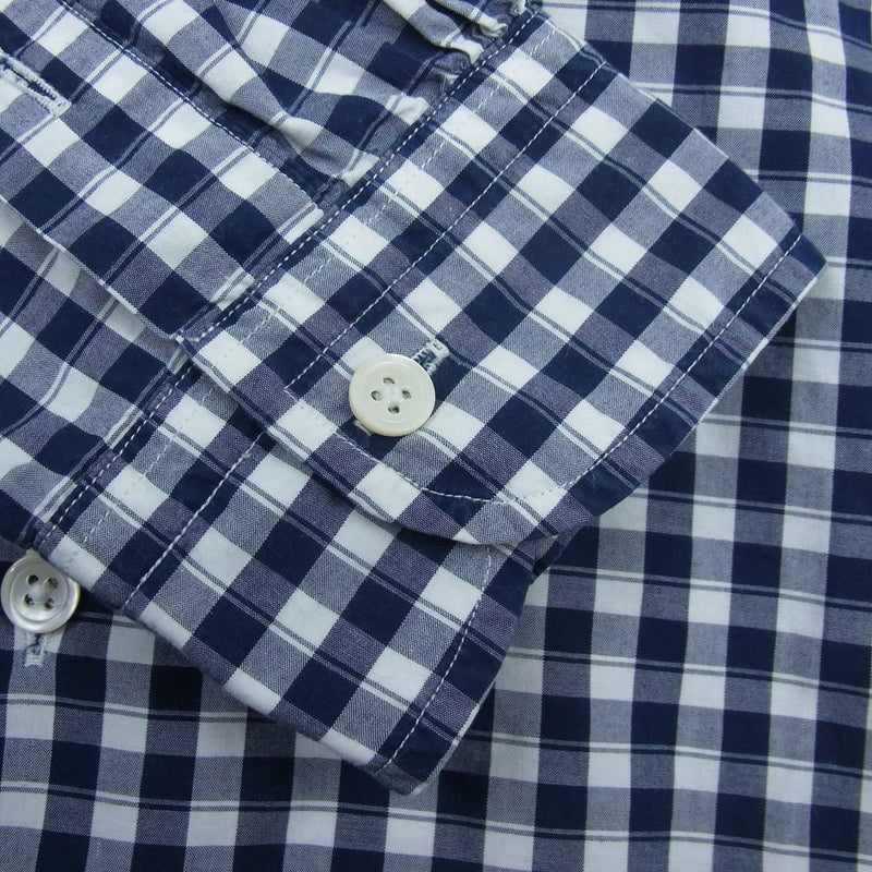 PORTER CLASSIC ポータークラシック ROLL UP GINGHAM CHECK SHIRT ...