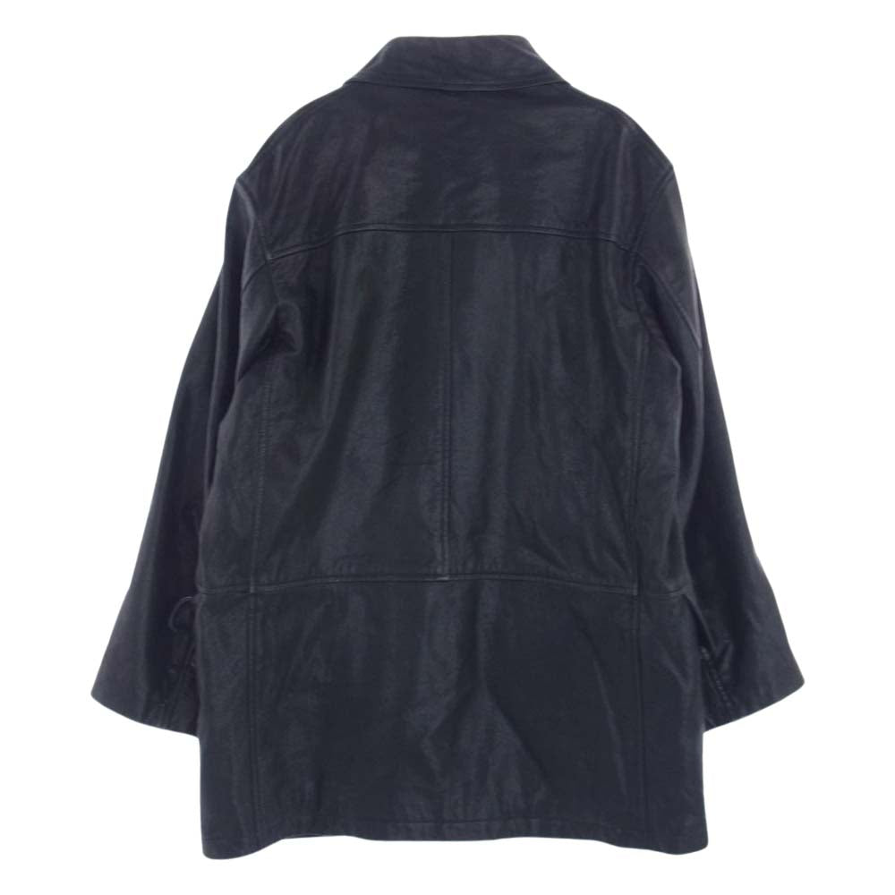 COMOLI コモリ 22AW W03-04009 LAMB LEATHER COAT ラムレザー コート