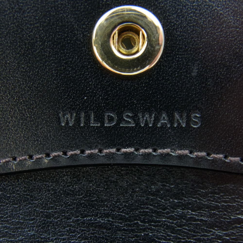 WILDSWANS ワイルドスワンズ ARTHUR/SD/BK アーサー サドルレザー マルチカードケース ブラック系【中古】