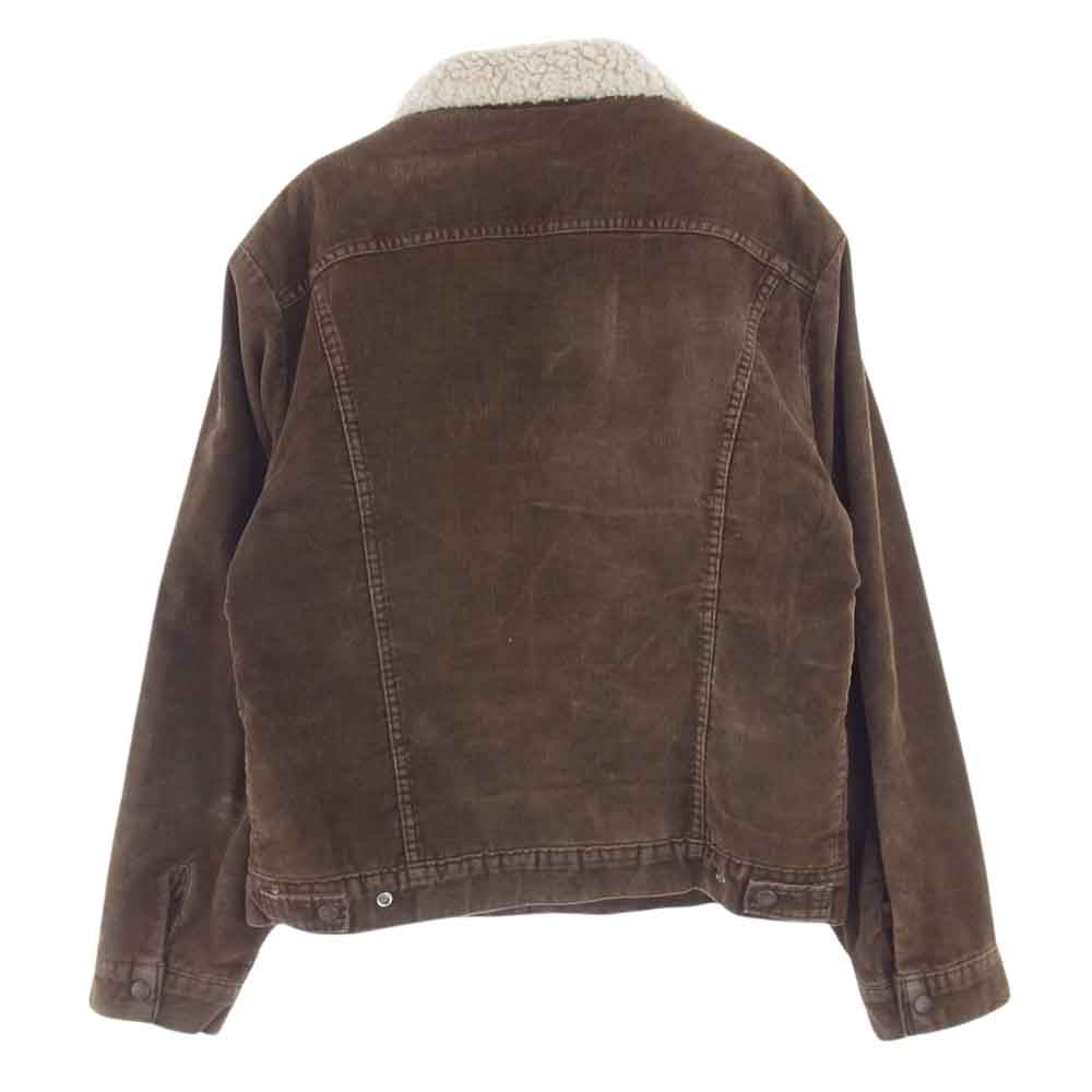 Levi's リーバイス 70506-1529 70's コーデュロイ ボア ジャケット シルバータブ  USA製 ブラウン系 L【中古】