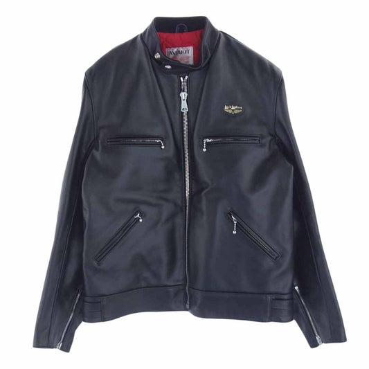 Lewis Leathers ルイスレザー No 68 SUPER SPORTS MAN ホースハイド スーパー スポーツマン レザー ライダース ジャケット ブラック系 40【中古】