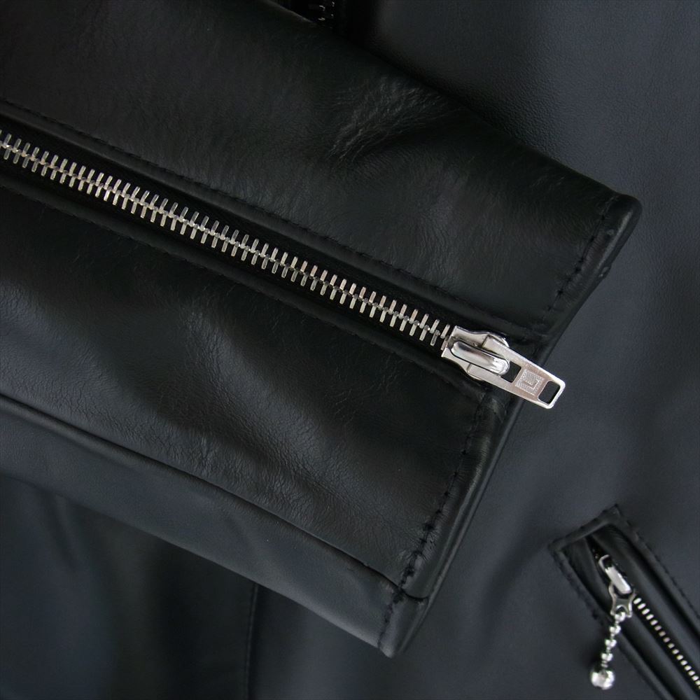 Lewis Leathers ルイスレザー No 68 SUPER SPORTS MAN ホースハイド スーパー スポーツマン レザー ライダース ジャケット ブラック系 40【中古】