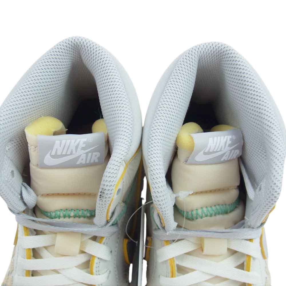 NIKE ナイキ × UNION ユニオン × Bephies Beauty Supply べフィーズビューティーサプラ Air Jordan 1 High OG "Summer '96" エアジョーダン ハイ サマー ホワイト系 ベージュ系 US9.5【新古品】【未使用】【中古】