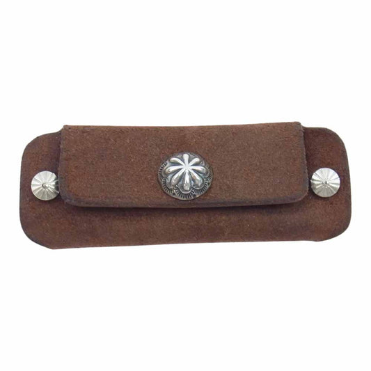 ラリースミス FLAP KEY FOB CONCHA CUSTOM ROUGHOUT キーファブ キーケース ブラウン系【中古】