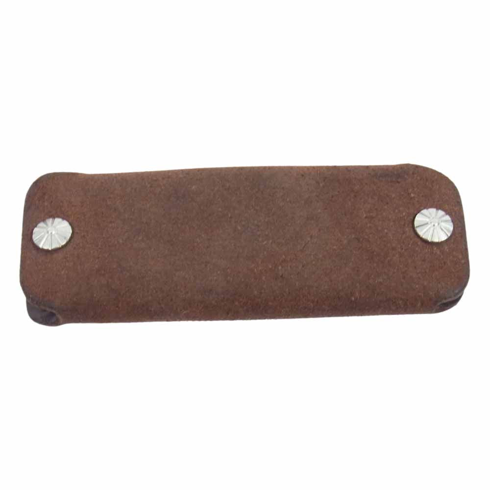 ラリースミス FLAP KEY FOB CONCHA CUSTOM ROUGHOUT キーファブ キーケース ブラウン系【中古】