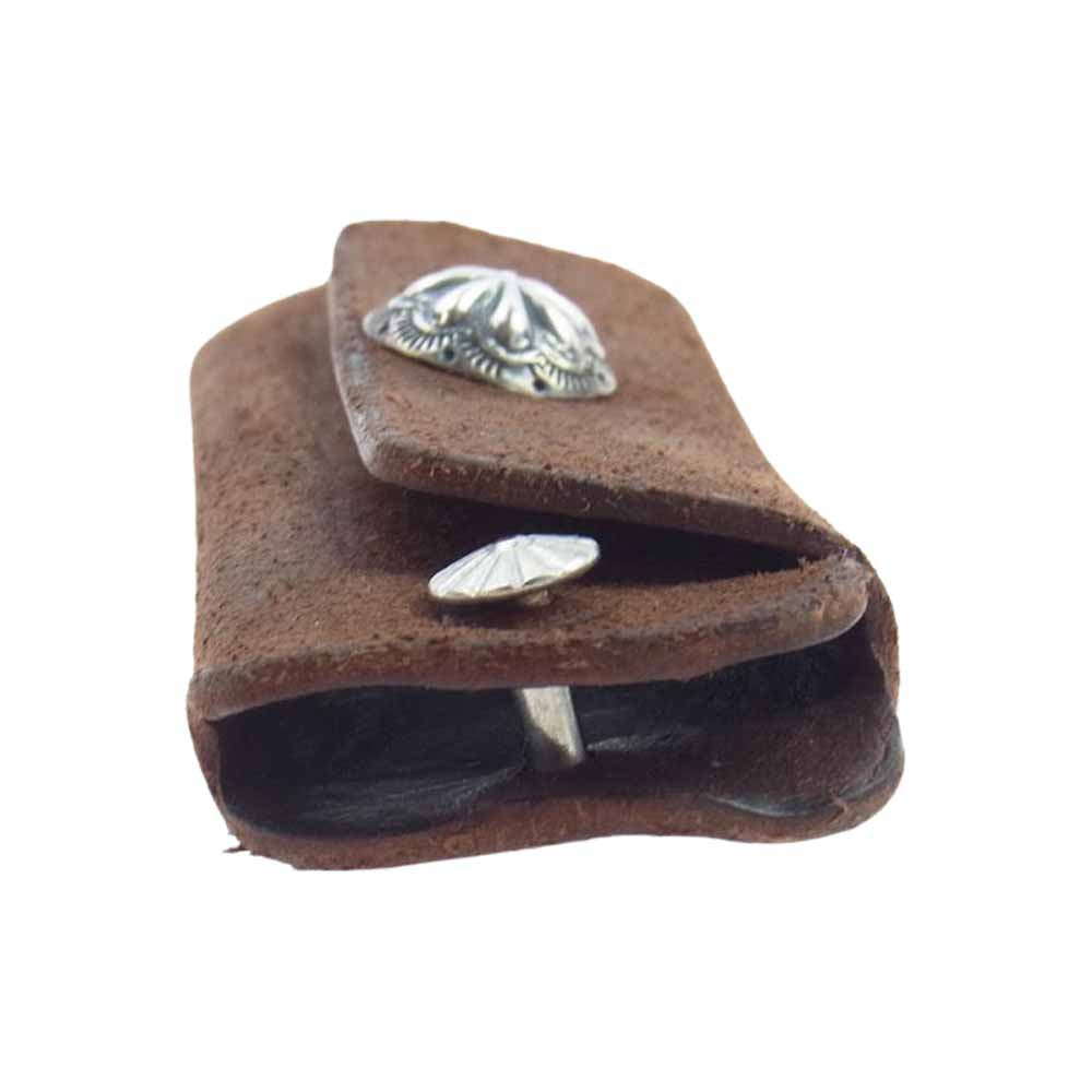 ラリースミス FLAP KEY FOB CONCHA CUSTOM ROUGHOUT キーファブ キーケース ブラウン系【中古】