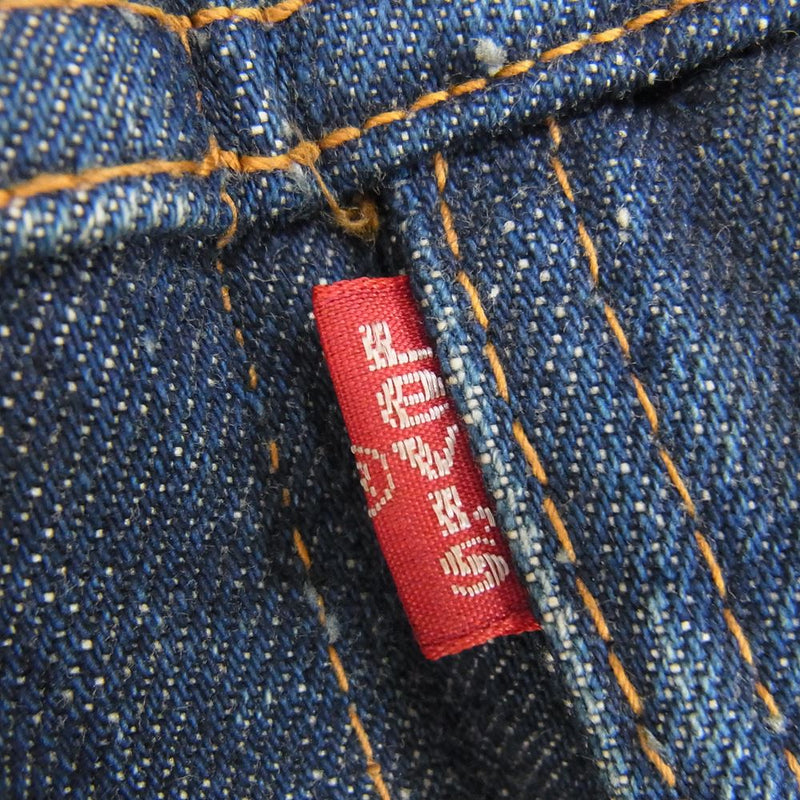 Levi's リーバイス ヴィンテージ オリジナル 80s 70505 スモールe ケアタグボタン 裏刻印52 デニム ジャケット インディゴブルー系  サイズ表記無【中古】